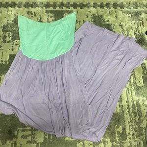 Strapless Maxi Dress